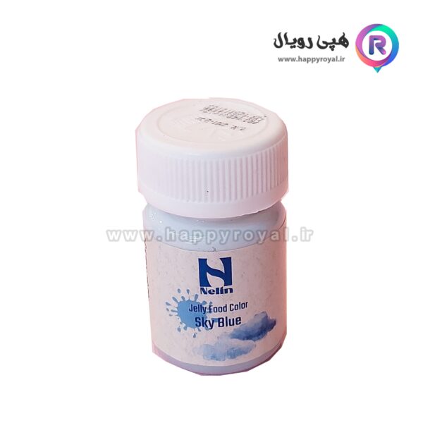 خرید و قیمت رنگ ژله ای نلین آبی آسمانی | ترب