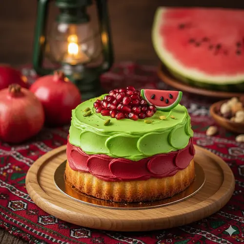 مینی کیک شب یلدا