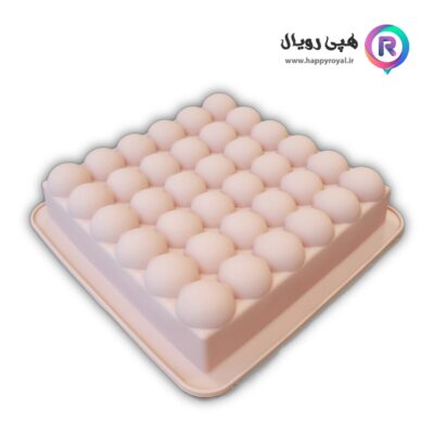 قالب سیلیکونی مربع حباب